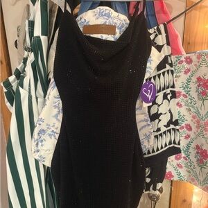 Windsor Black Mini Dress